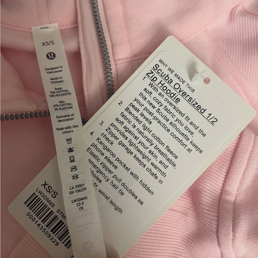 lululemon athletica Pink Half-Zip Hoodie - Picture 4 of 5